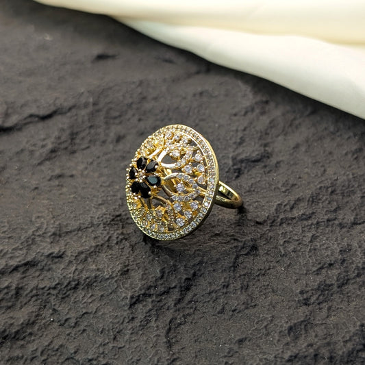 Blush Orchid Zircon Ring