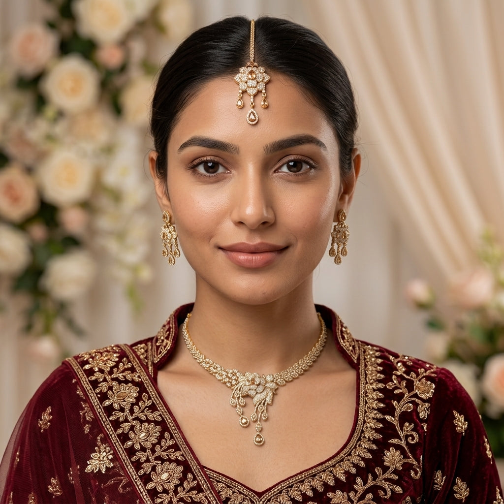 Empress Zircon Necklace Set