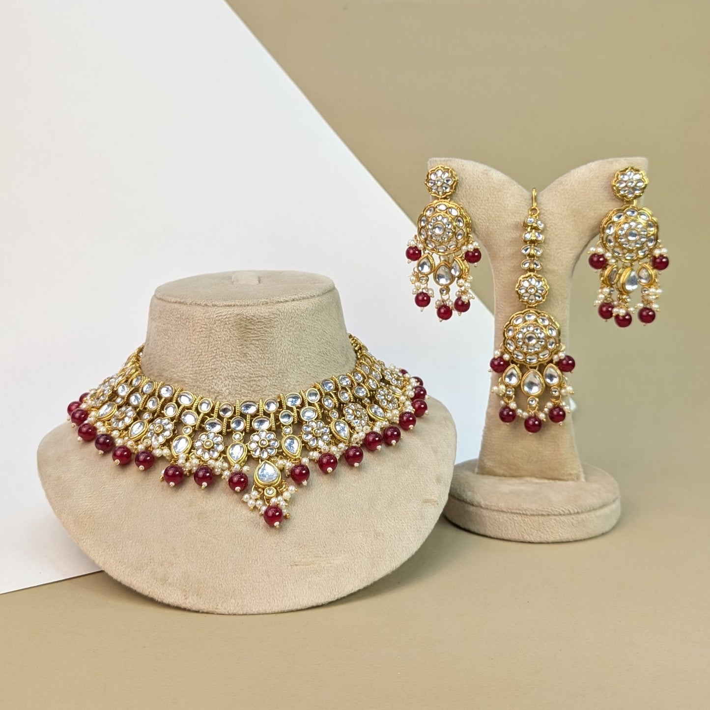 Nizami Kundan Necklace Set