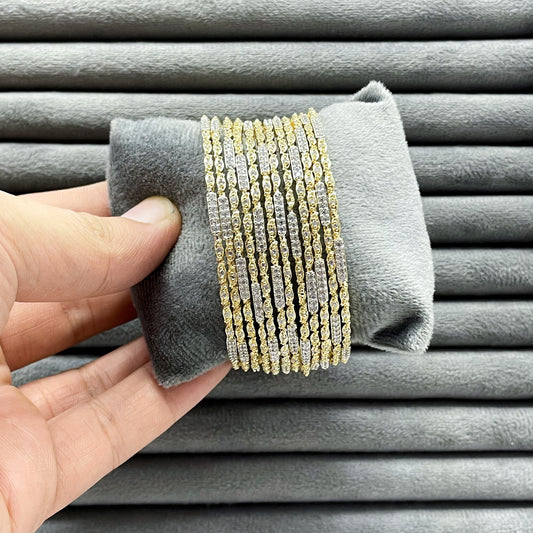 ETERNITY BAR ZIRCON BANGLES