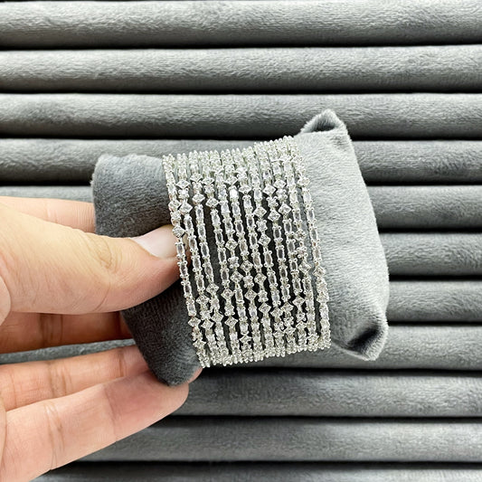 MARQUISE GLIMMER ZIRCON BANGLES