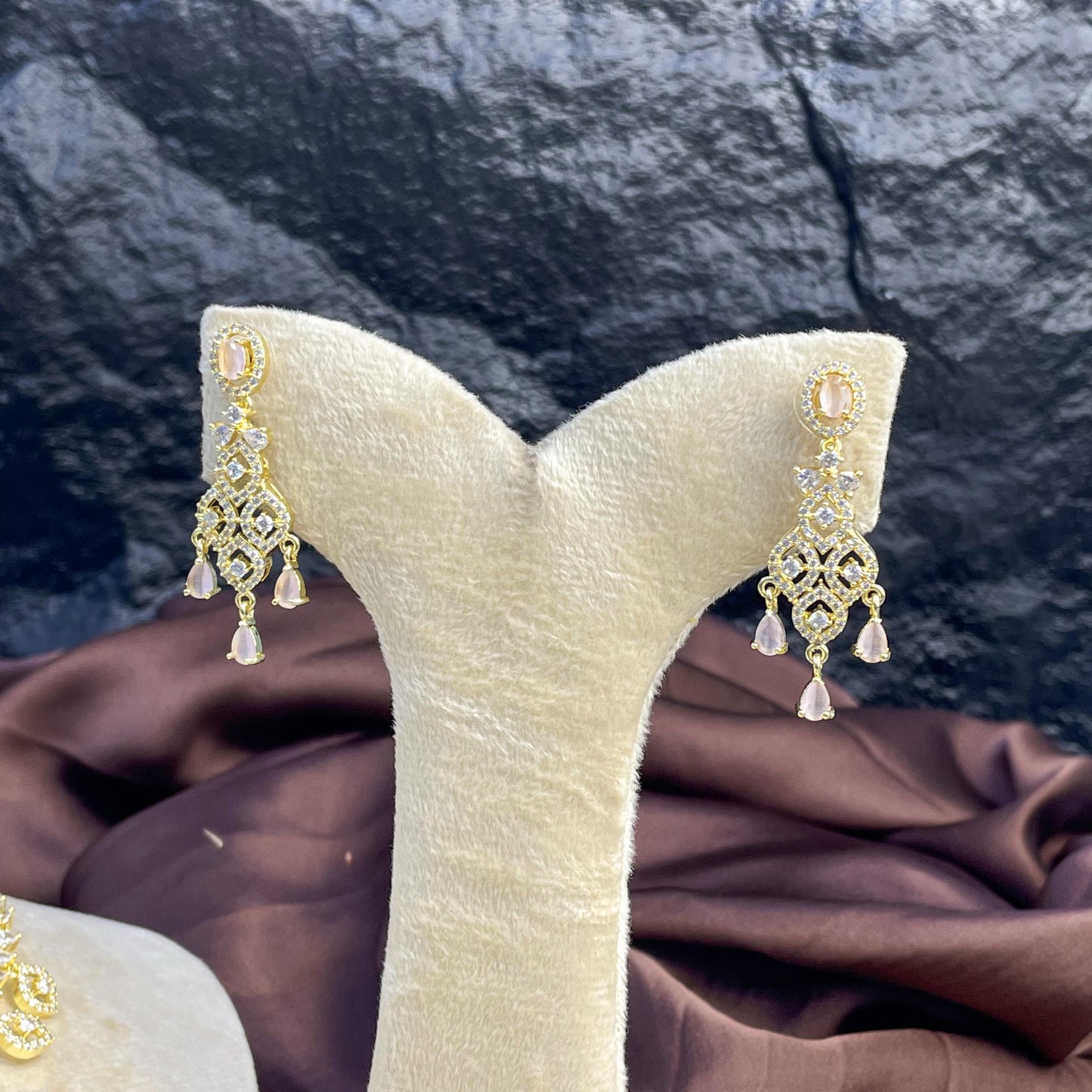 Aurelian Lace Zircon NECKLACE SET