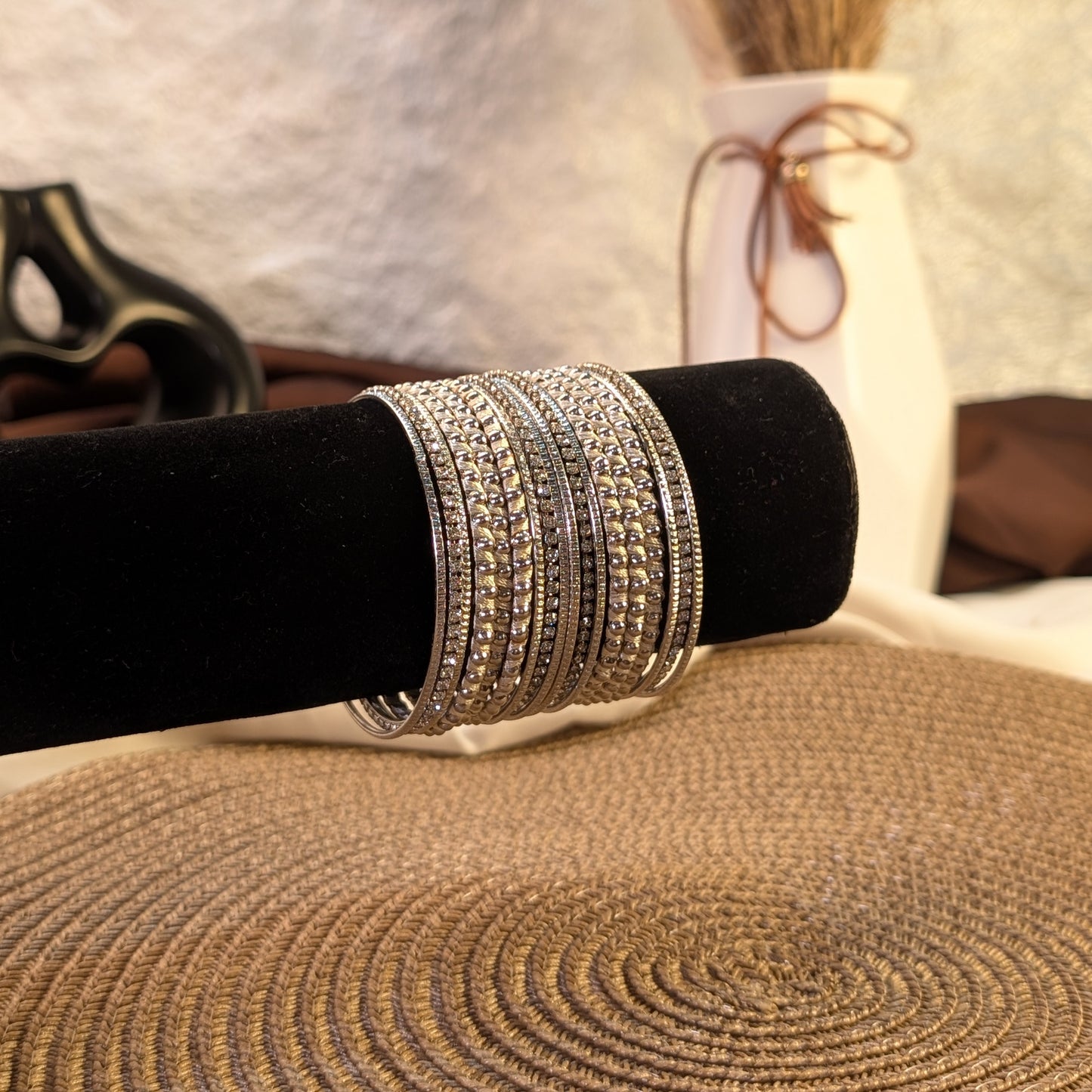 Prism glitter glamour indian bangles