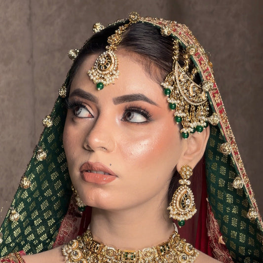 Royal Mehr Kundan Bridal Set