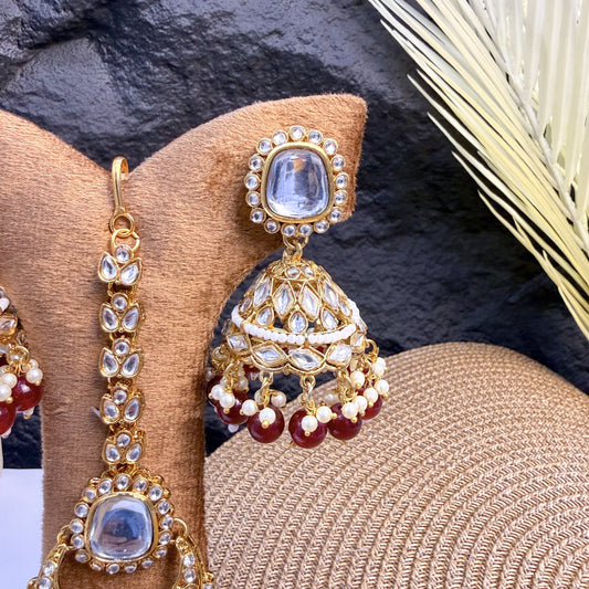 SCARLET RADIANCE KUNDAN