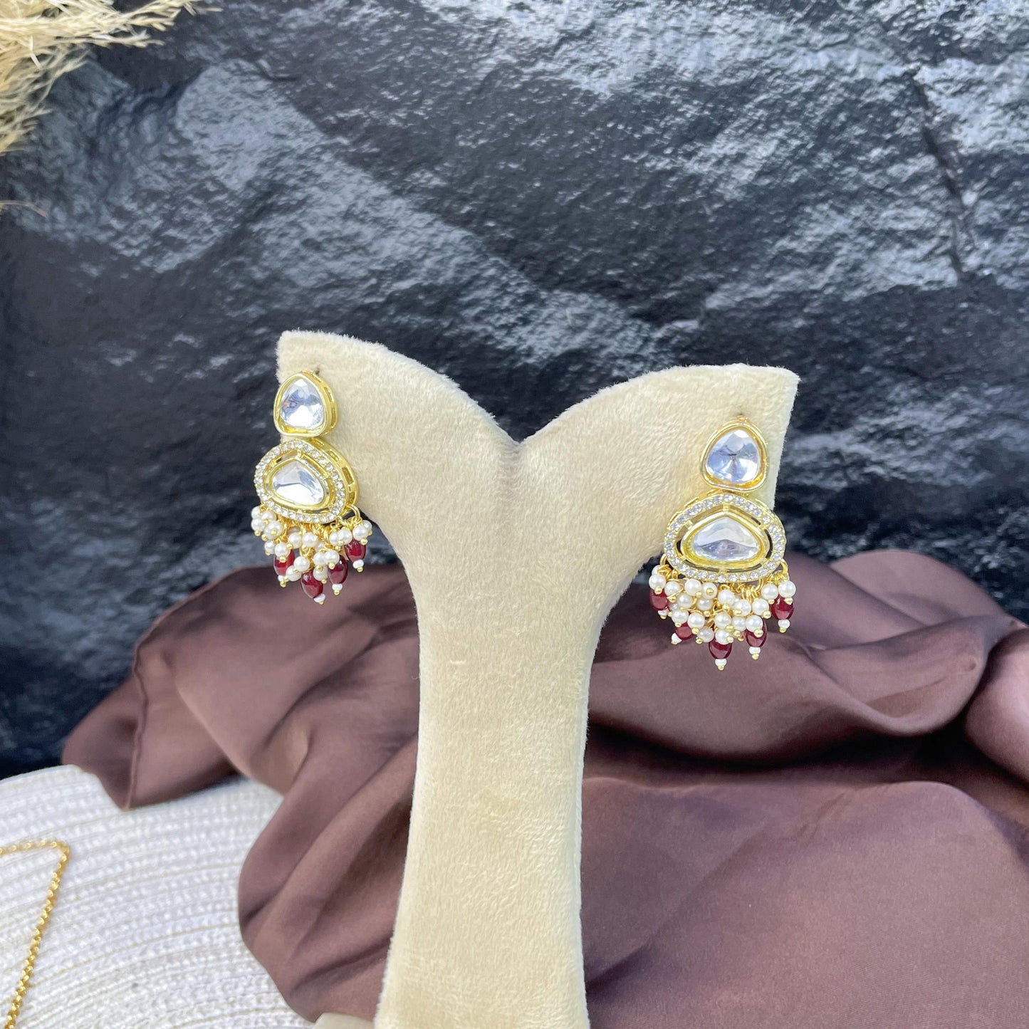 RUBY DROP SOLITAIRE MALA