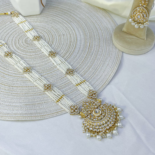 CRESCENT KUNDAN HARAM MALA