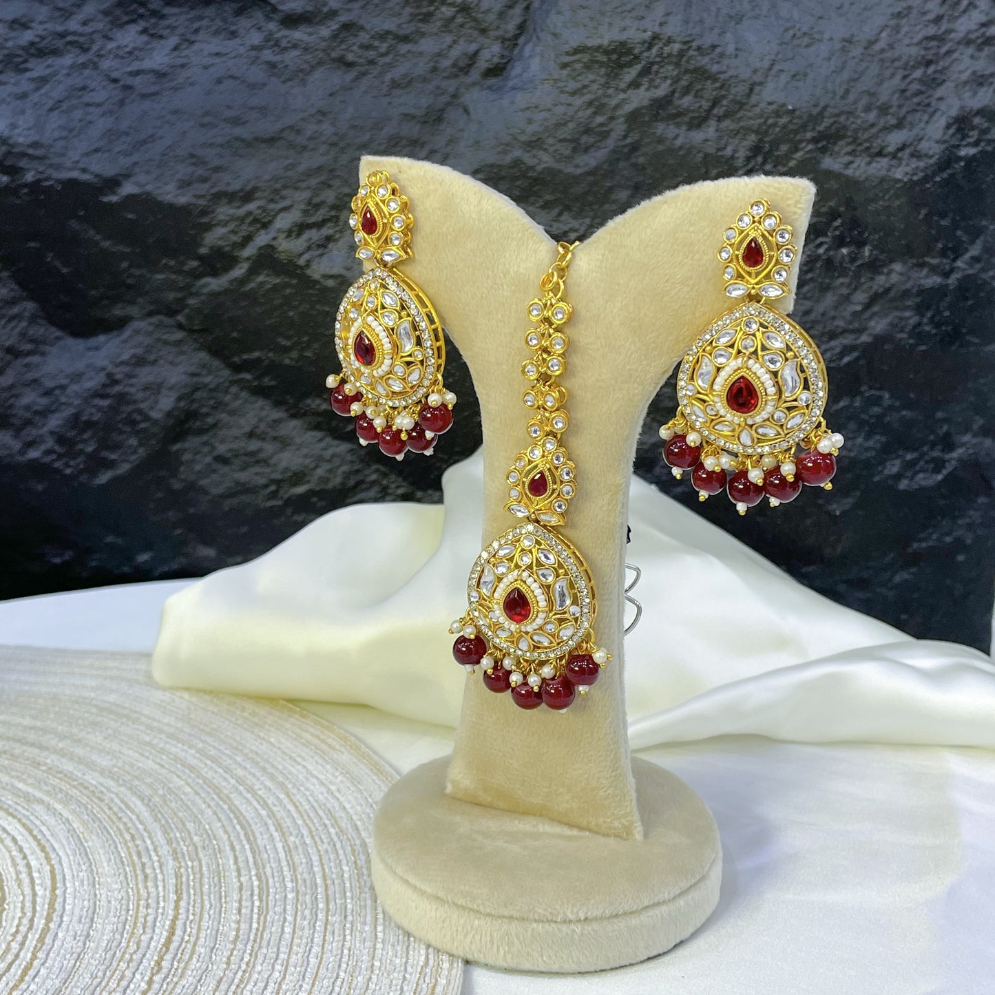 RUBY CRIMSON REGALIA MALA