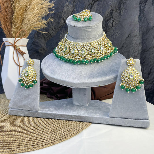 ETHEREAL FLORAL BLOOM KUNDAN NECKLACES