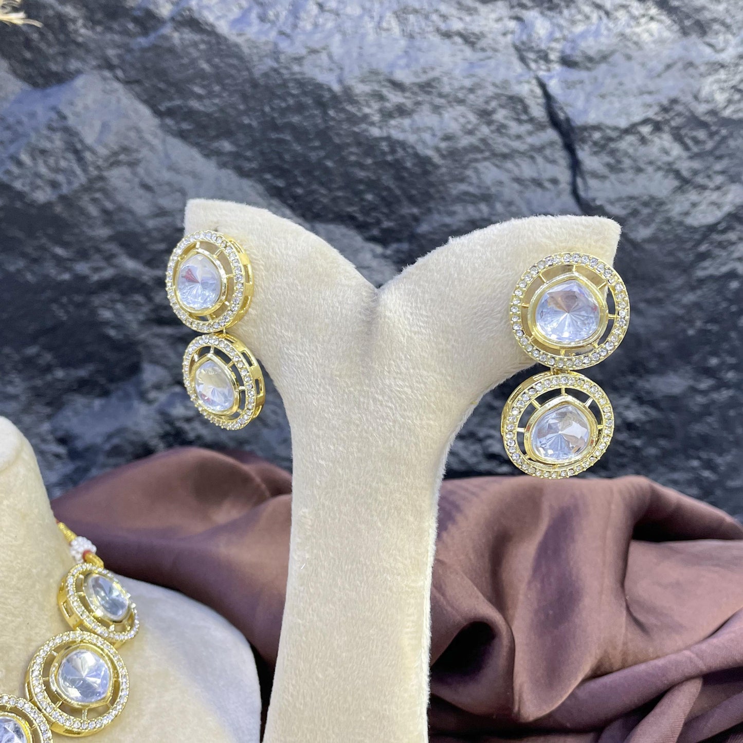 ROYAL CHAKRA PETAL KUNDAN NECKLACES