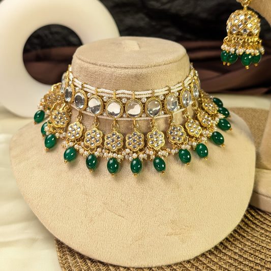 Royal jharokha kundan necklace