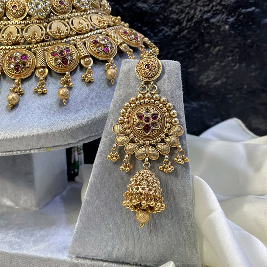 YAQOOT-E-MALIKA - RAJWARI BRIDAL SET