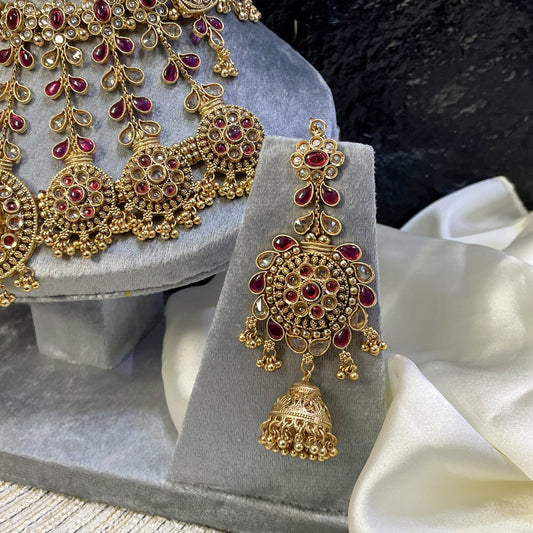MALIKA-E-DURA - RAJWARI BRIDAL SET