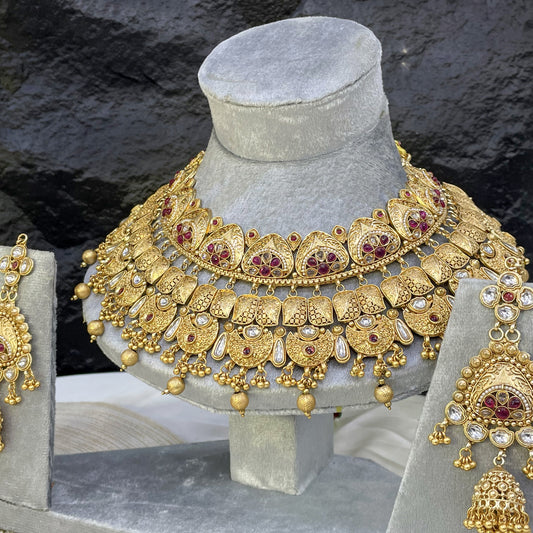 MALIKA-E-AALAM - RAJWARI BRIDAL SET