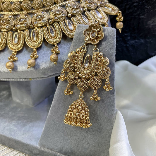 SHAHZADI-E-KHAAS - RAJWARI BRIDAL SET
