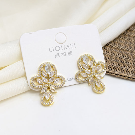 GOLDEN FLEUR DE LIS EARRINGS