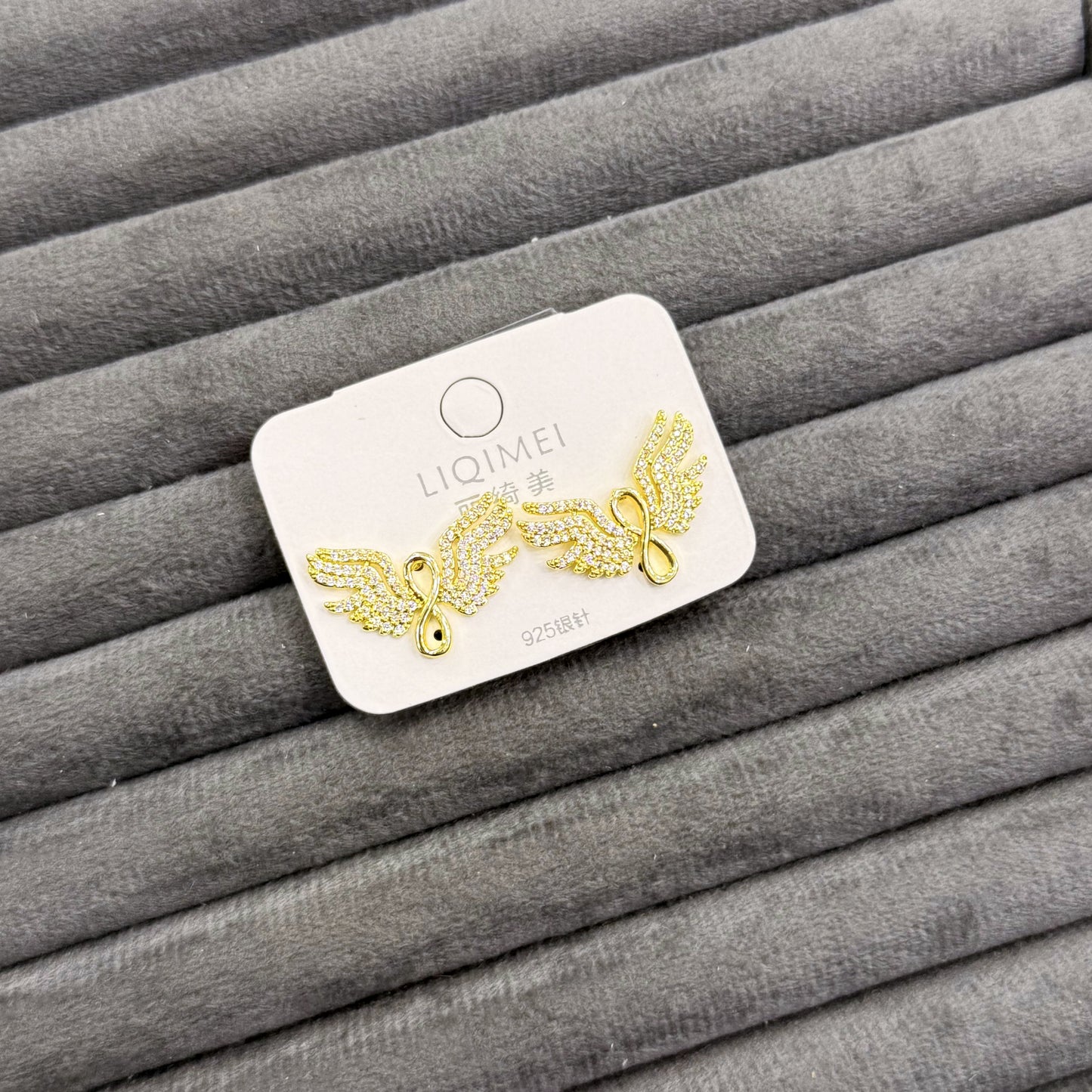WINGED INFINITY EARRINGS