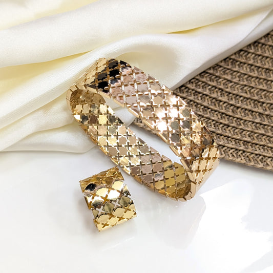 Woven Gold Handcuff