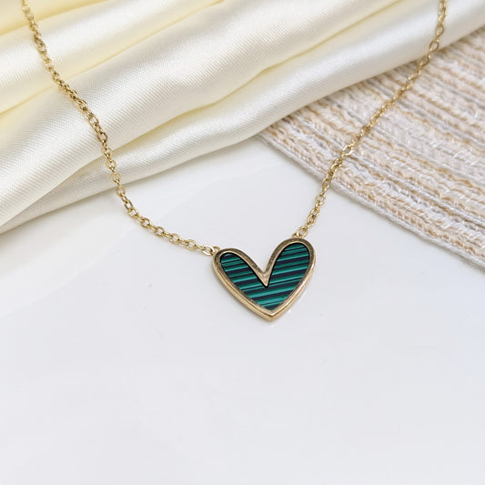 Pattern Heart Locket