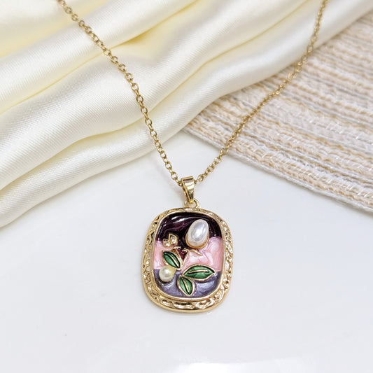 REGAL ORCHID PORTRAIT LOCKETS