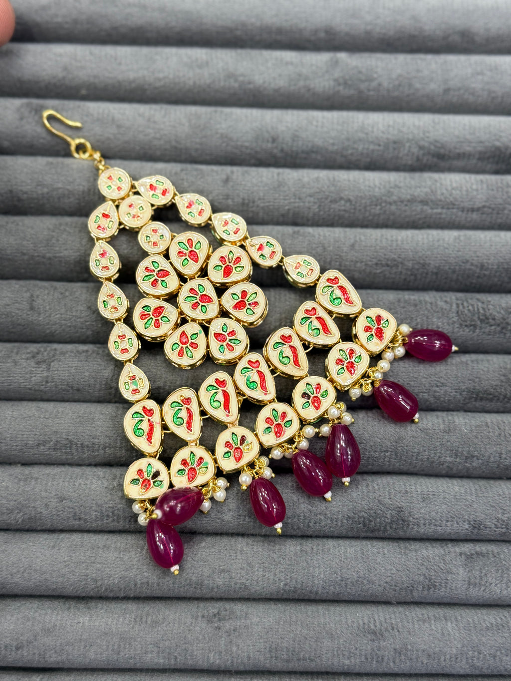 VIRAASAT KUNDAN DROP JHUMAR