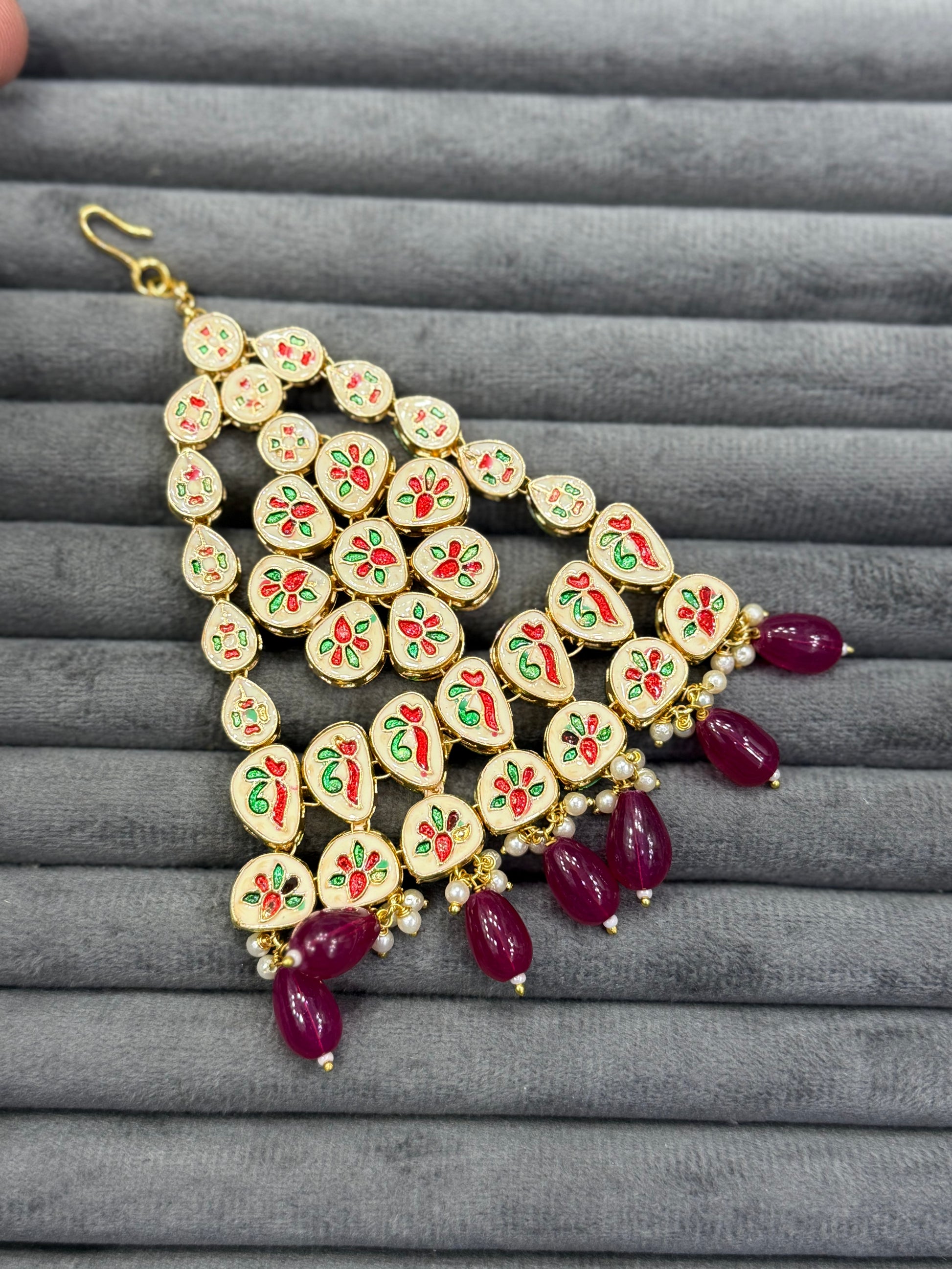 VIRAASAT KUNDAN DROP JHUMAR