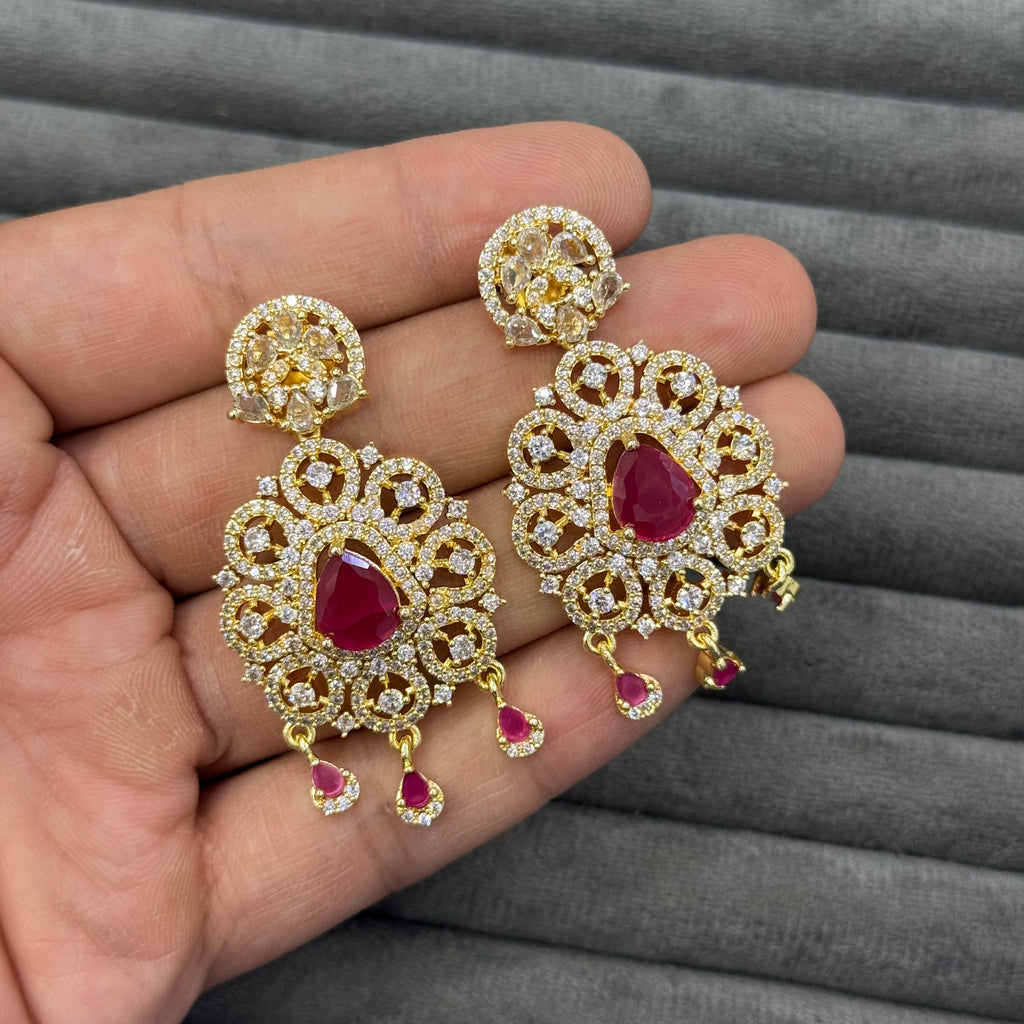 REGAL SOLSTICE ZIRCON EARRINGS