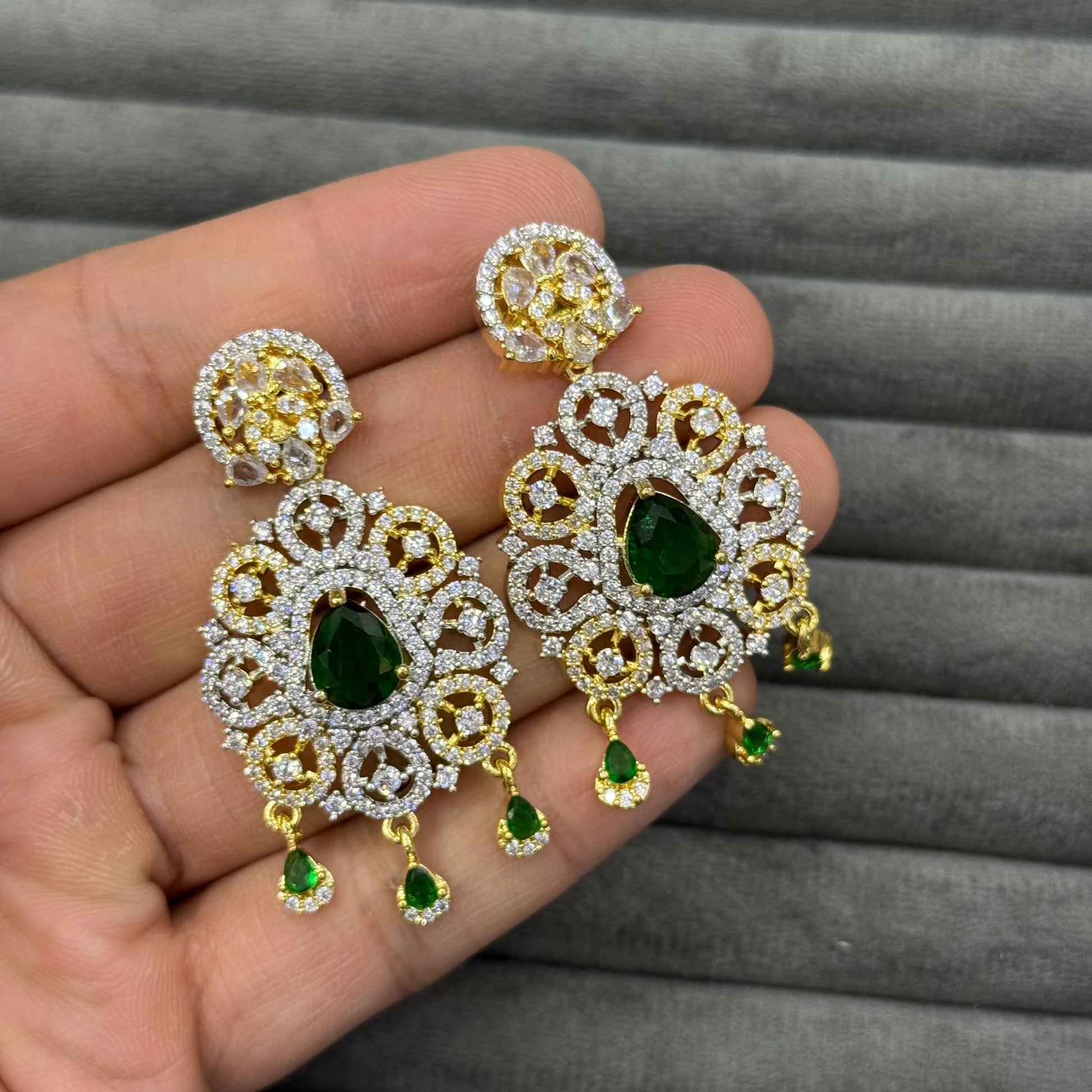 REGAL SOLSTICE ZIRCON EARRINGS