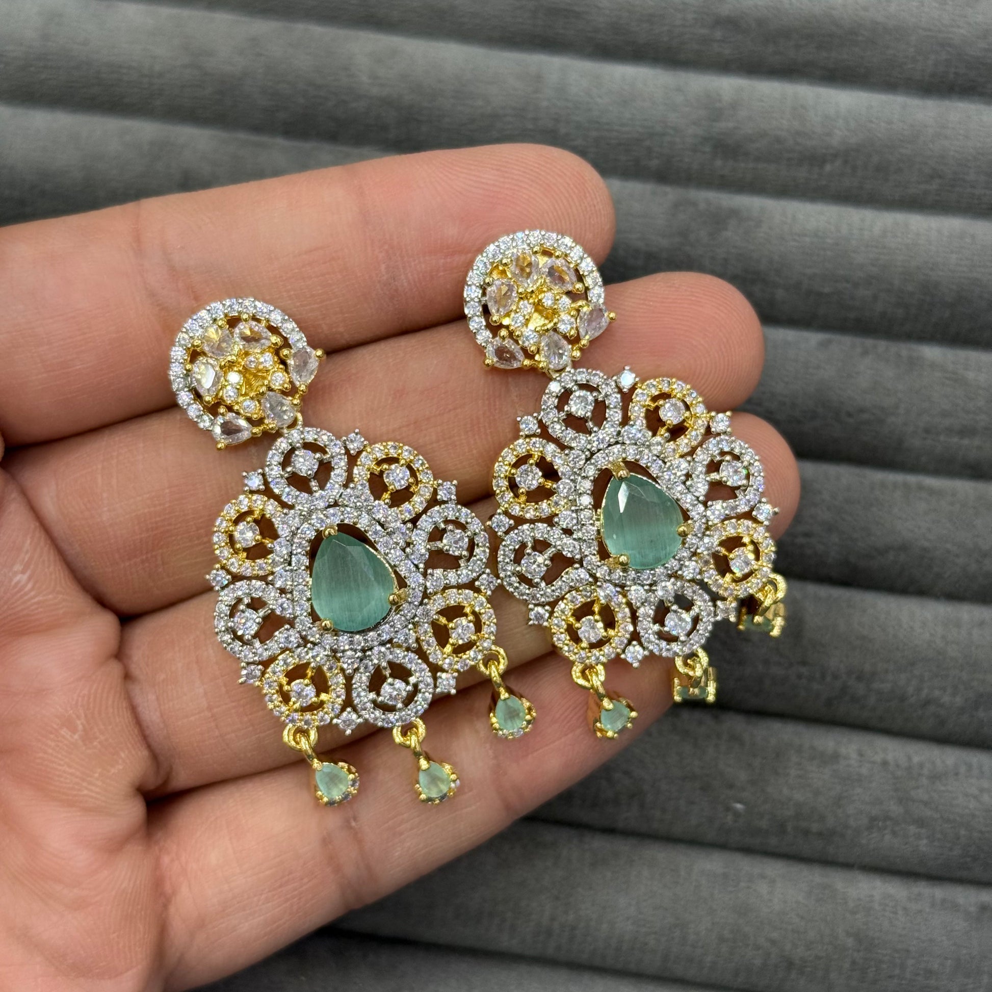 REGAL SOLSTICE ZIRCON EARRINGS