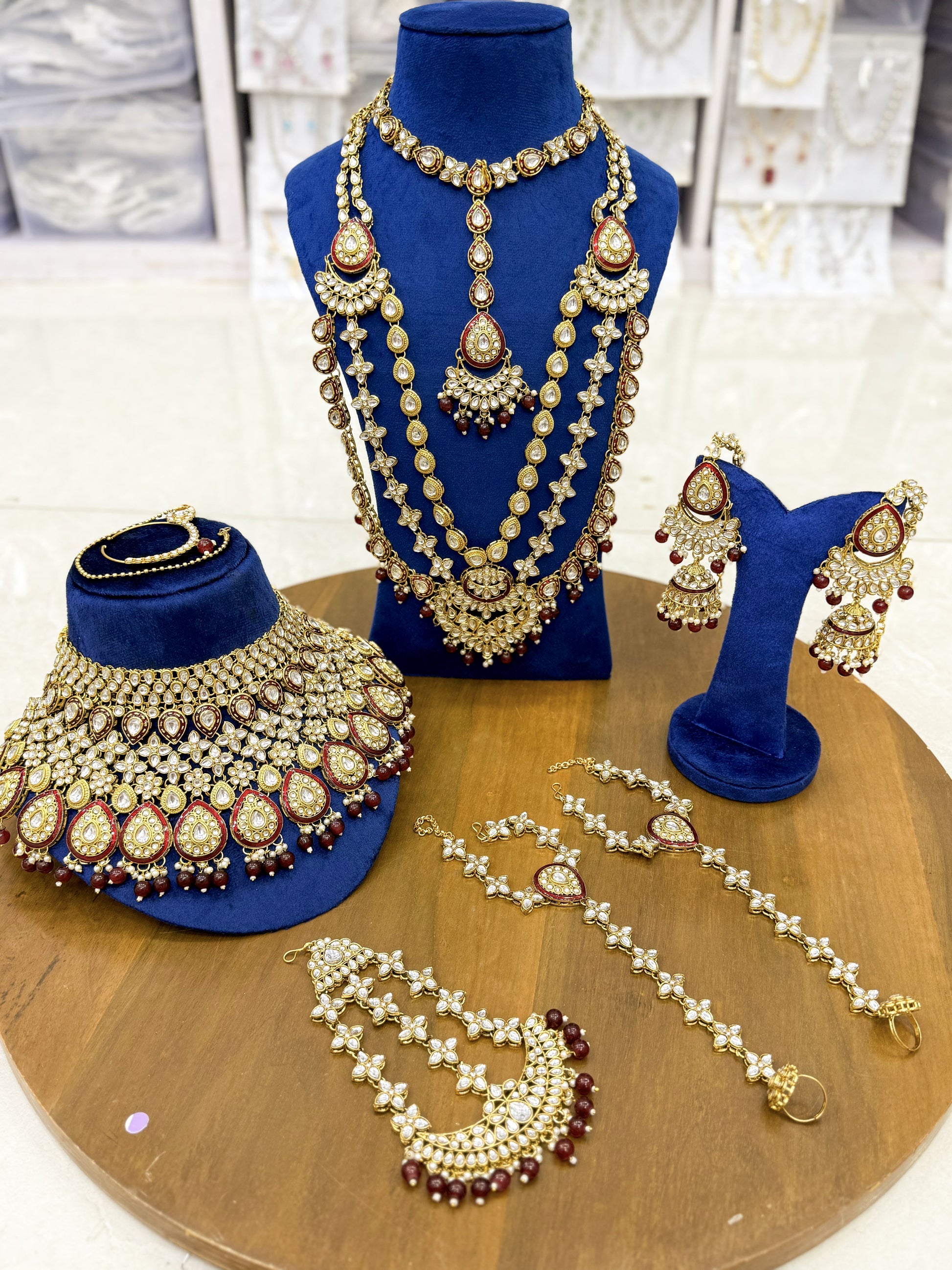 RANI HAAR KHAS KUNDAN SET