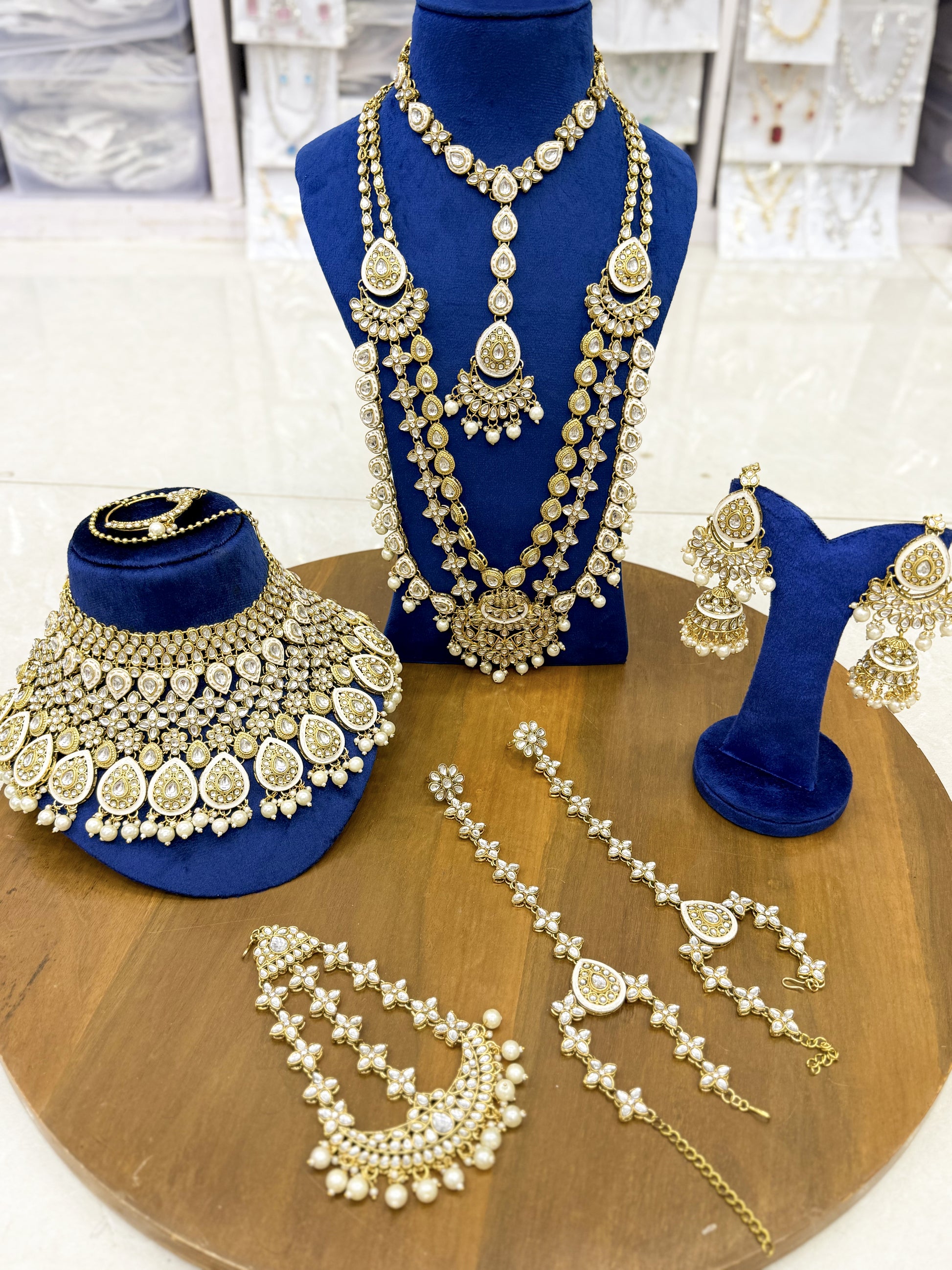RANI HAAR KHAS KUNDAN SET