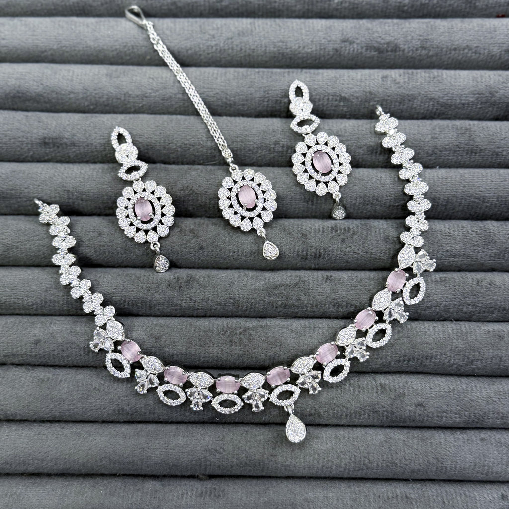 ENCHANTED OVAL NECKLACE SET