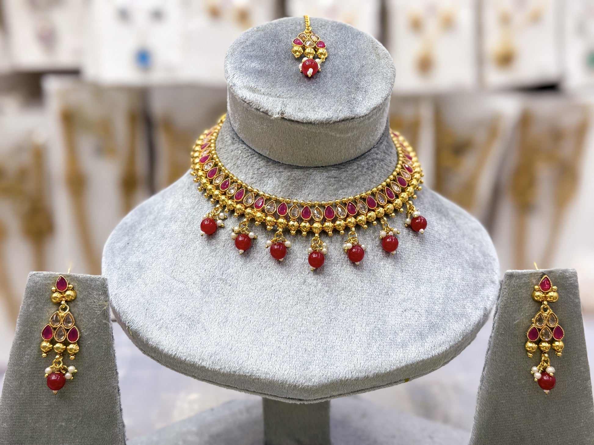 BYZANTIUM GEMMA NECKLACE SET