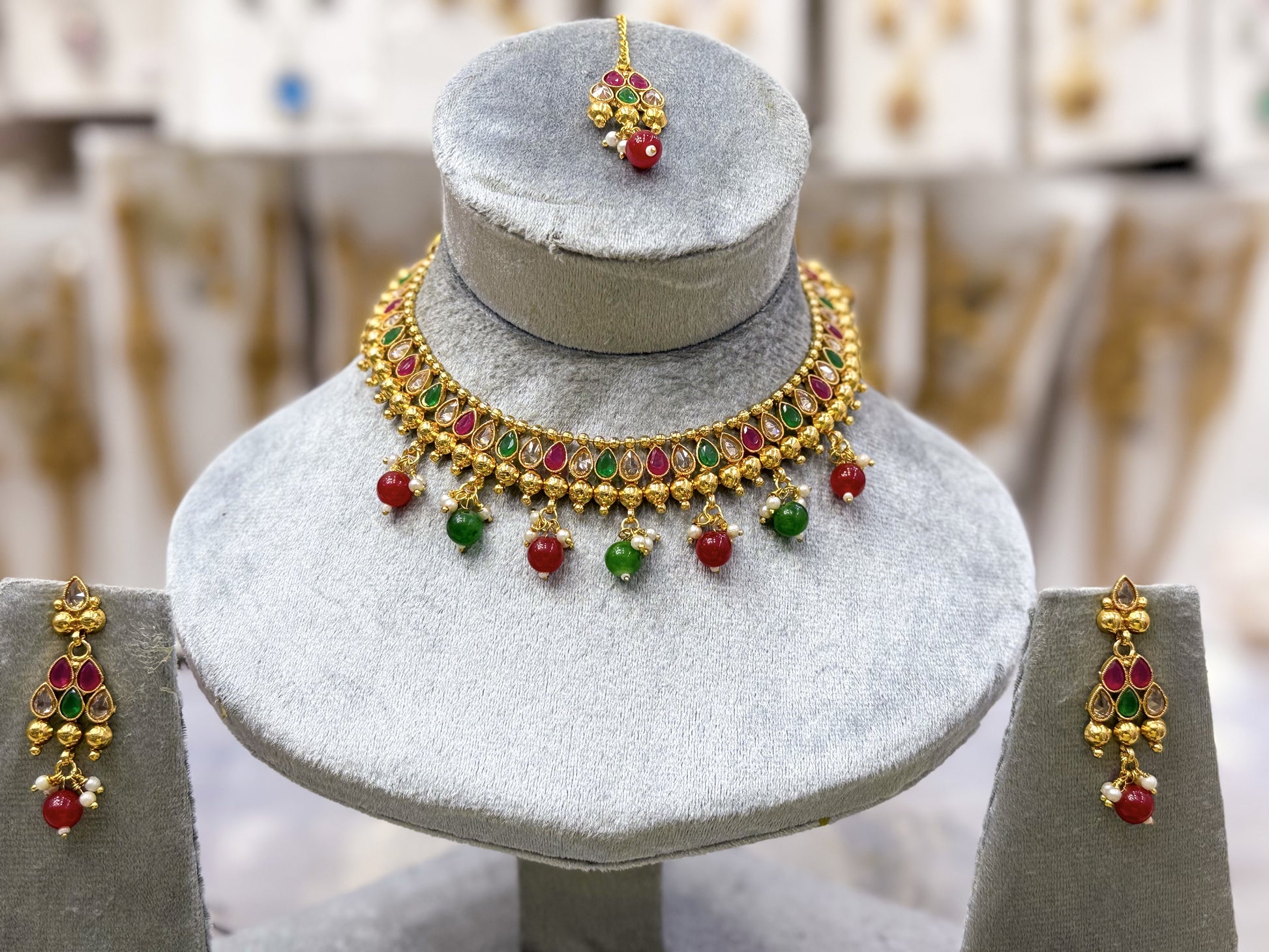 BYZANTIUM GEMMA NECKLACE SET