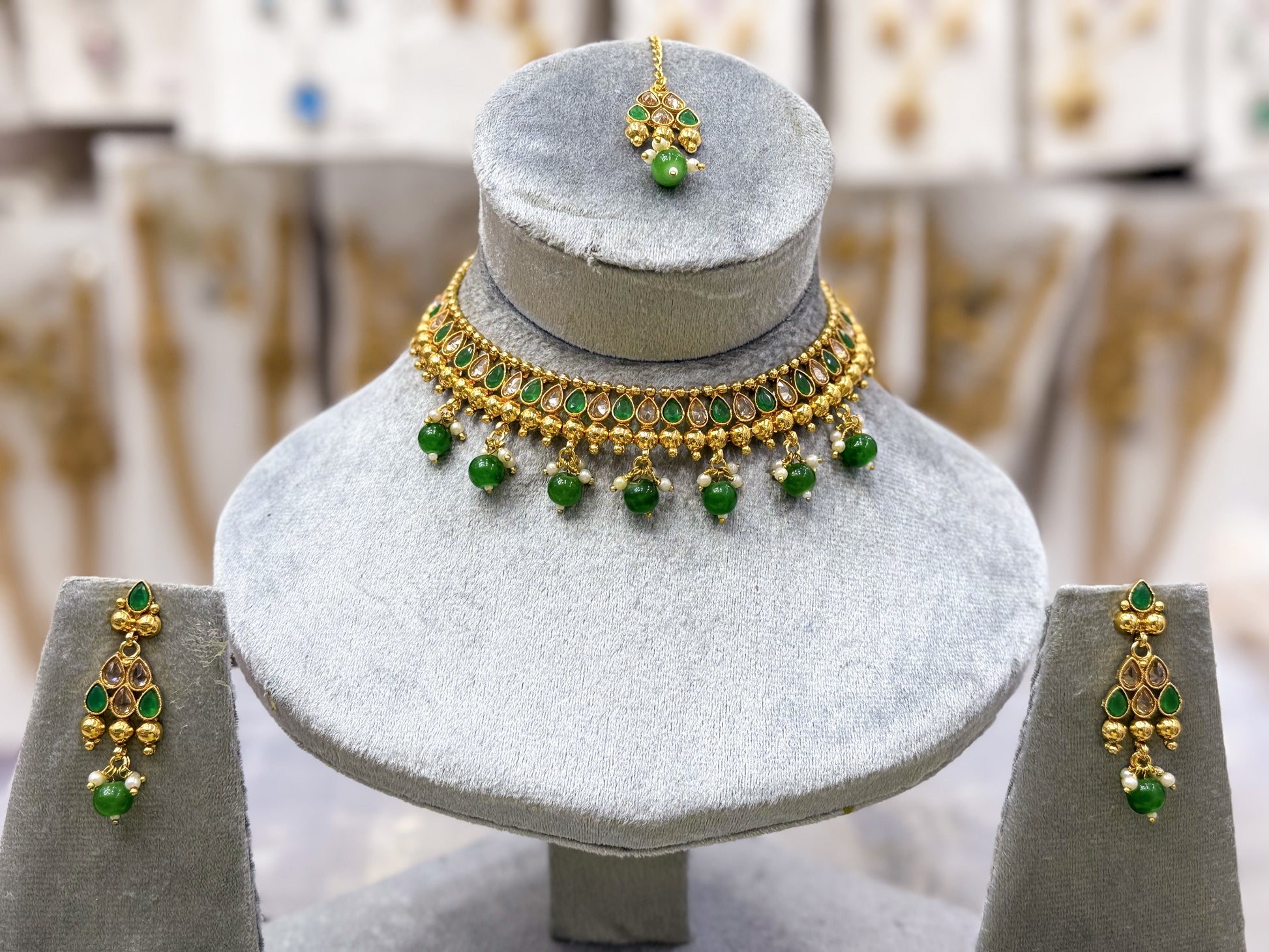 BYZANTIUM GEMMA NECKLACE SET