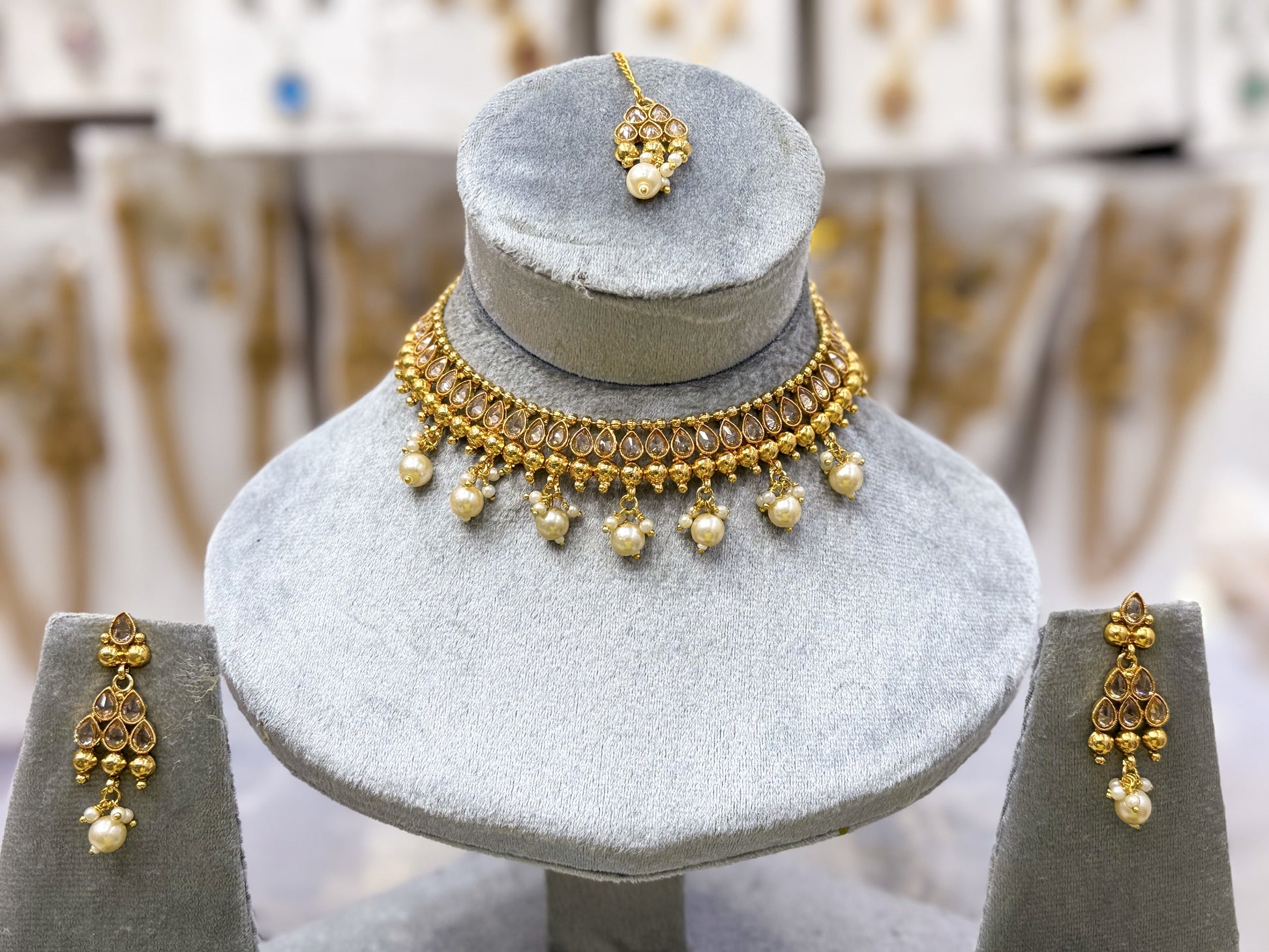 BYZANTIUM GEMMA NECKLACE SET