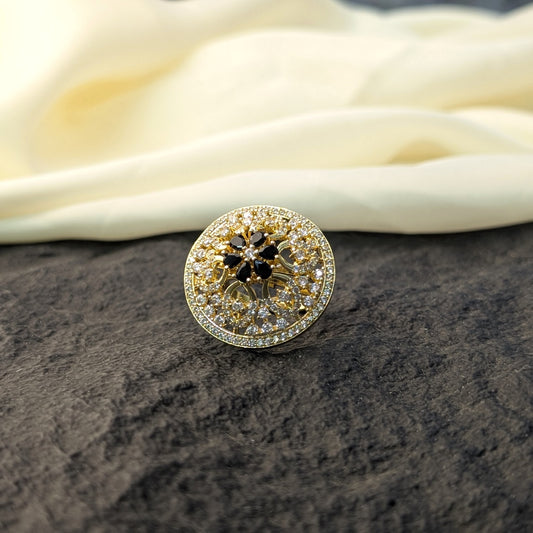 Blush Orchid Zircon Ring
