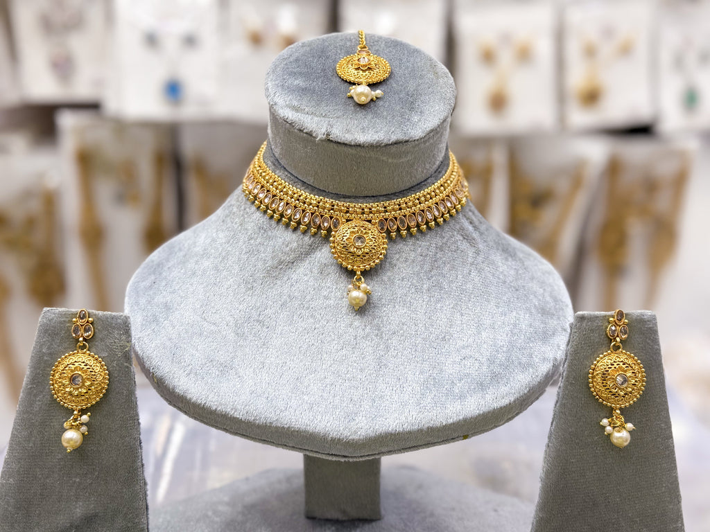 IMPERIAL ORBIT NECKLACE SET