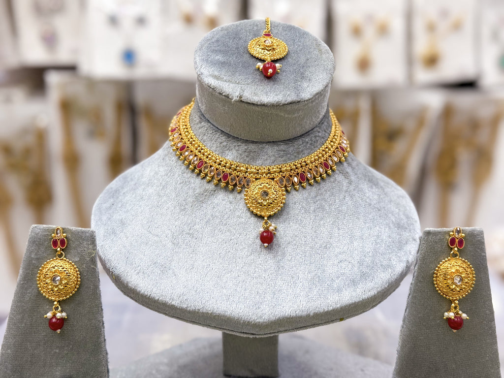 IMPERIAL ORBIT NECKLACE SET