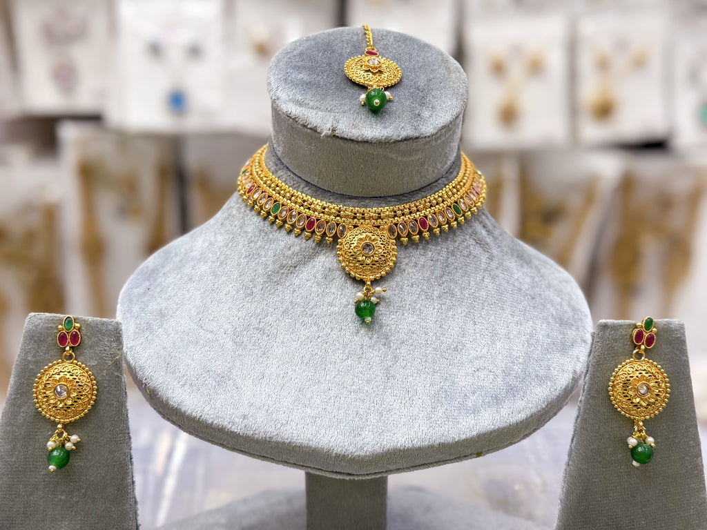 IMPERIAL ORBIT NECKLACE SET