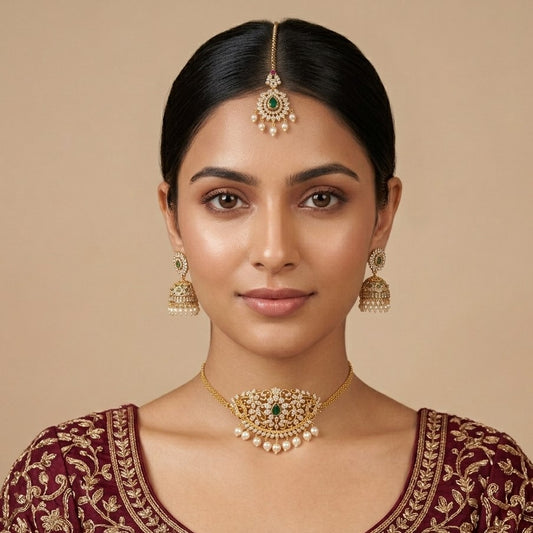 Zeenat-e-Shahi South Rajwari Necklace