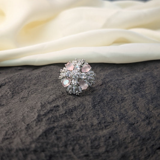 Lavender Haze Zircon Ring