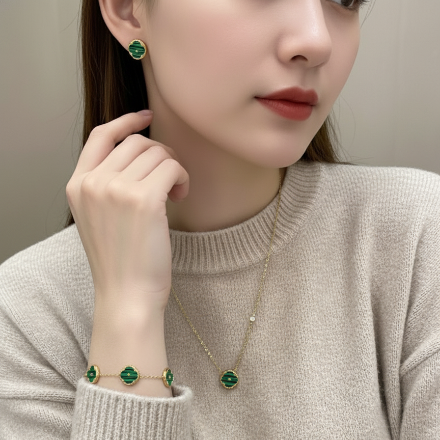 Green Clover Combo Set