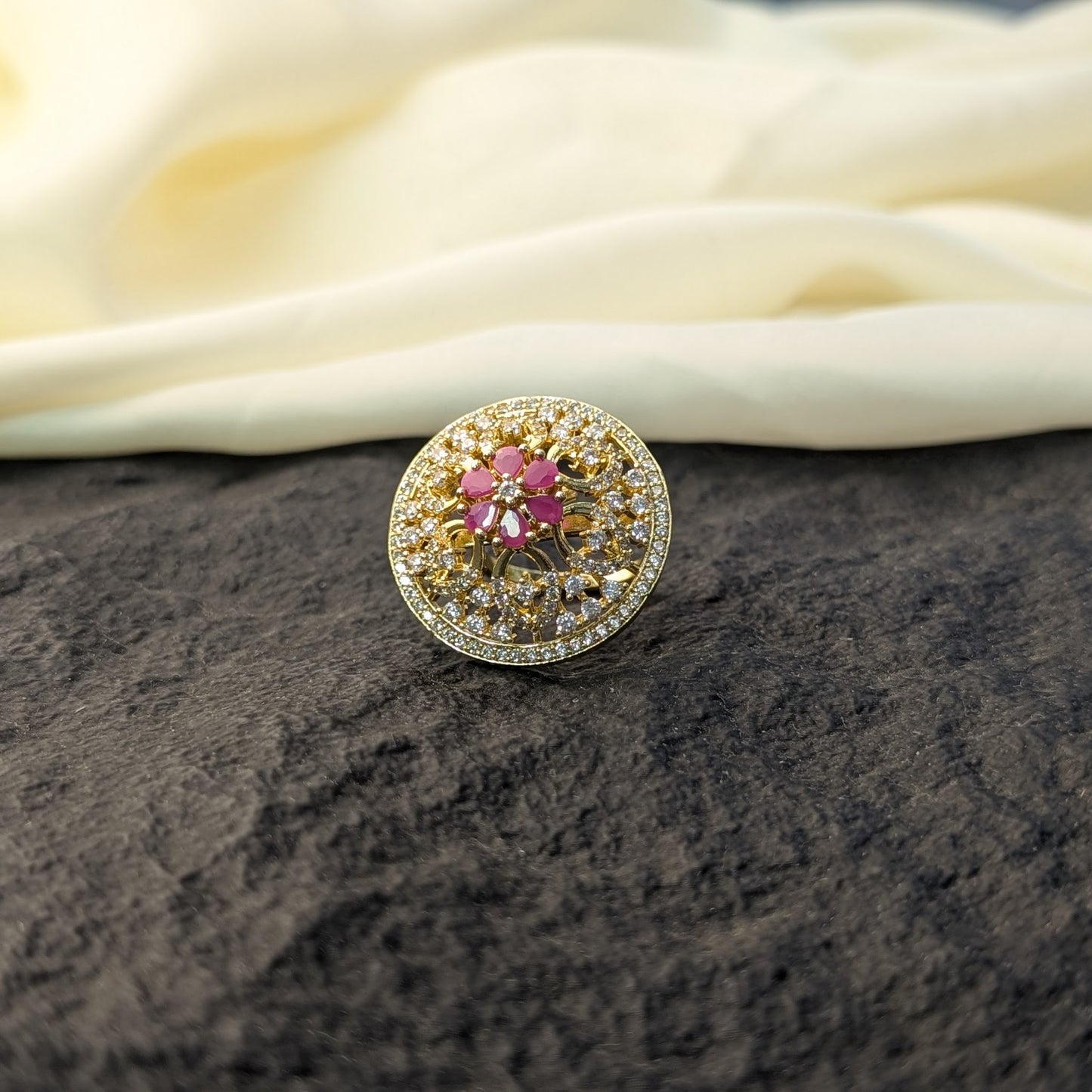 Midnight Star Zircon Ring