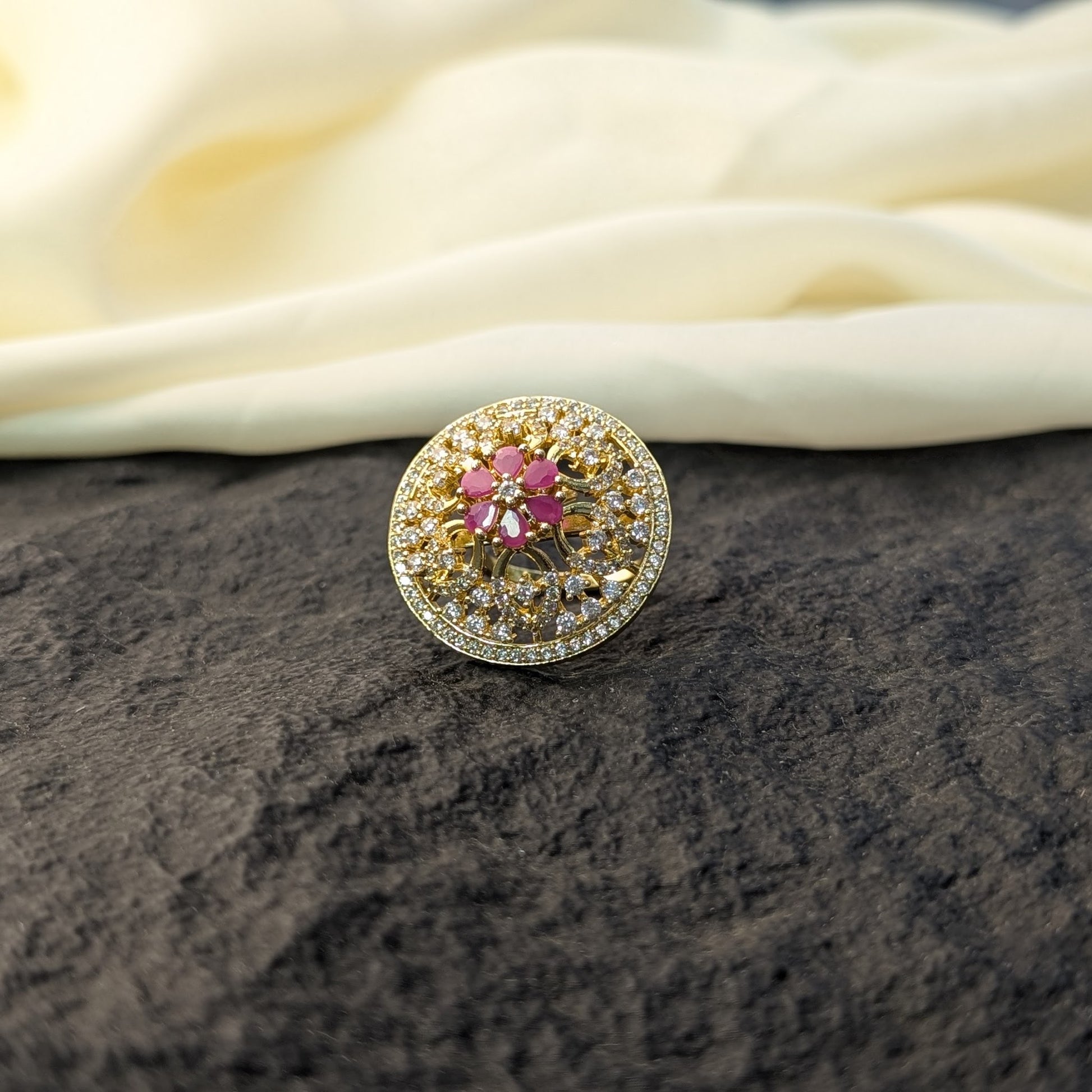 Midnight Star Zircon Ring