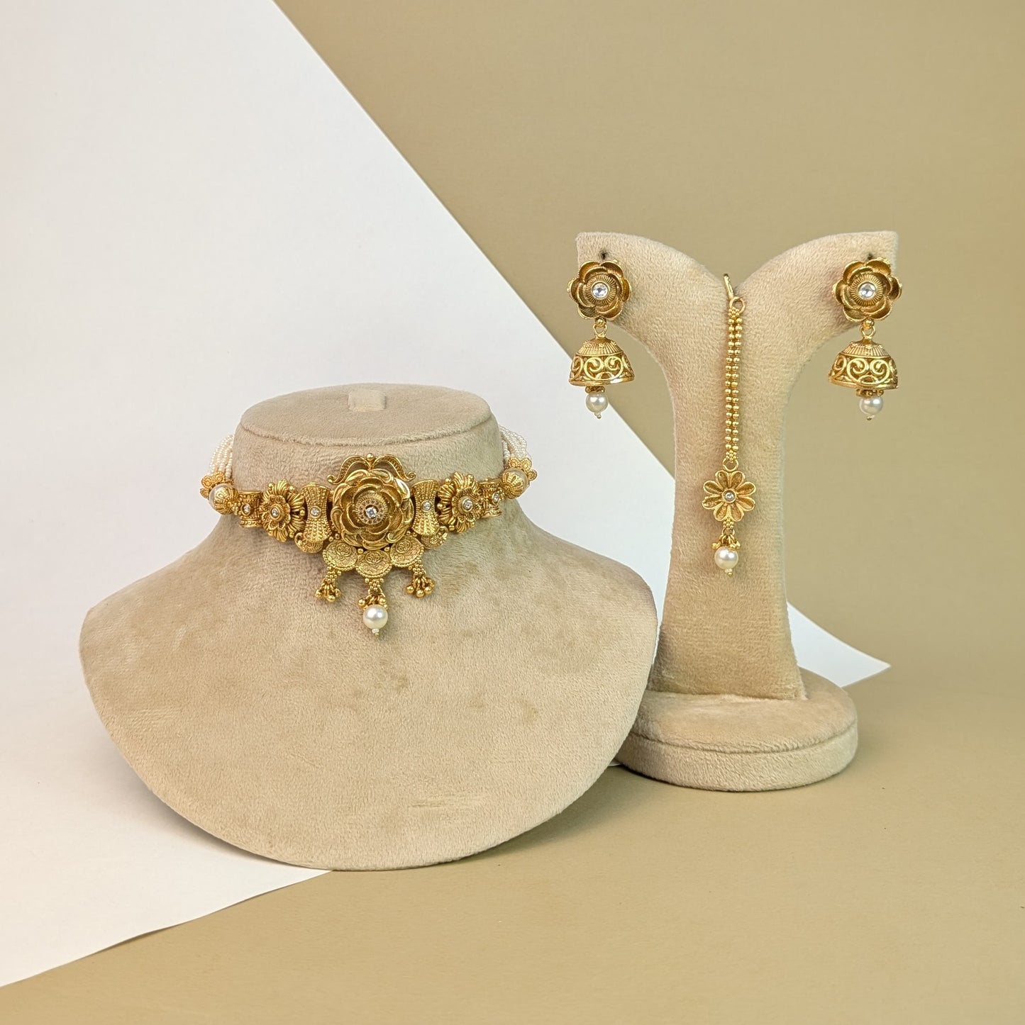 Afshan Jharokha Rajwadi Choker