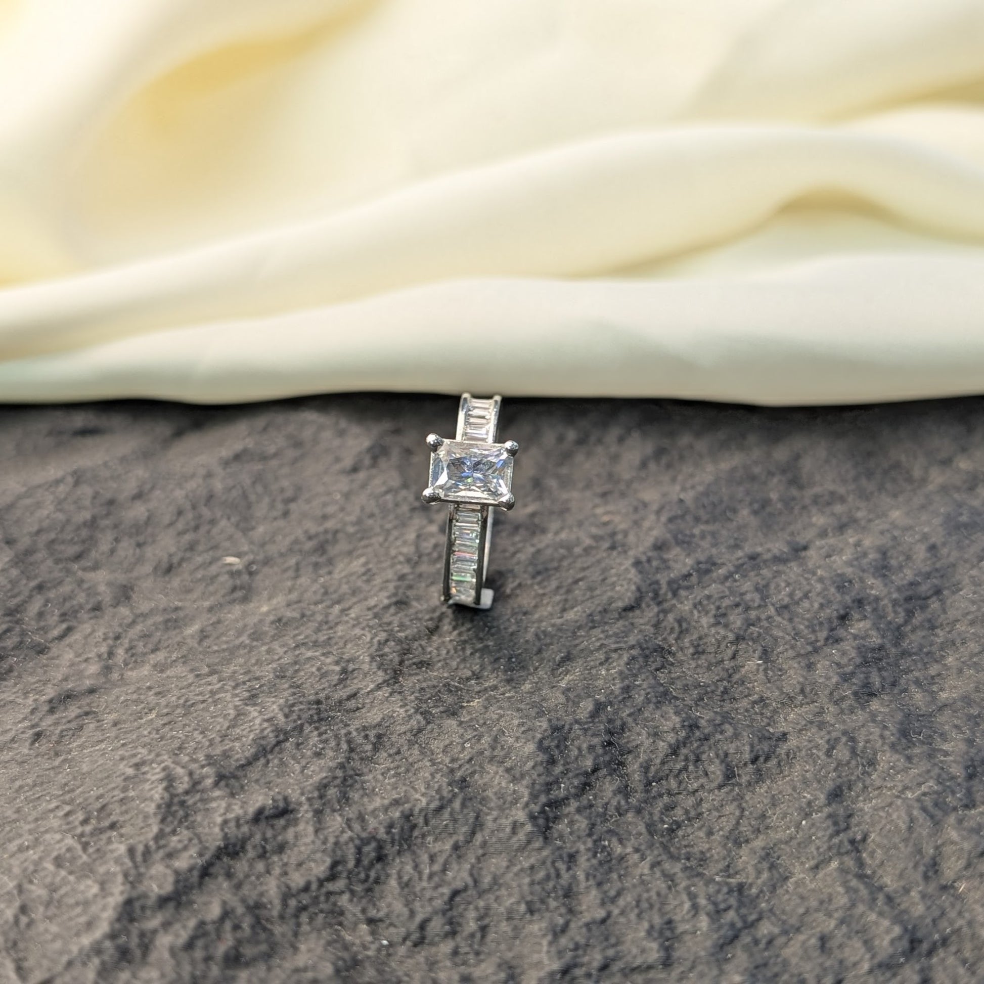 Blush Bloom Zircon Ring