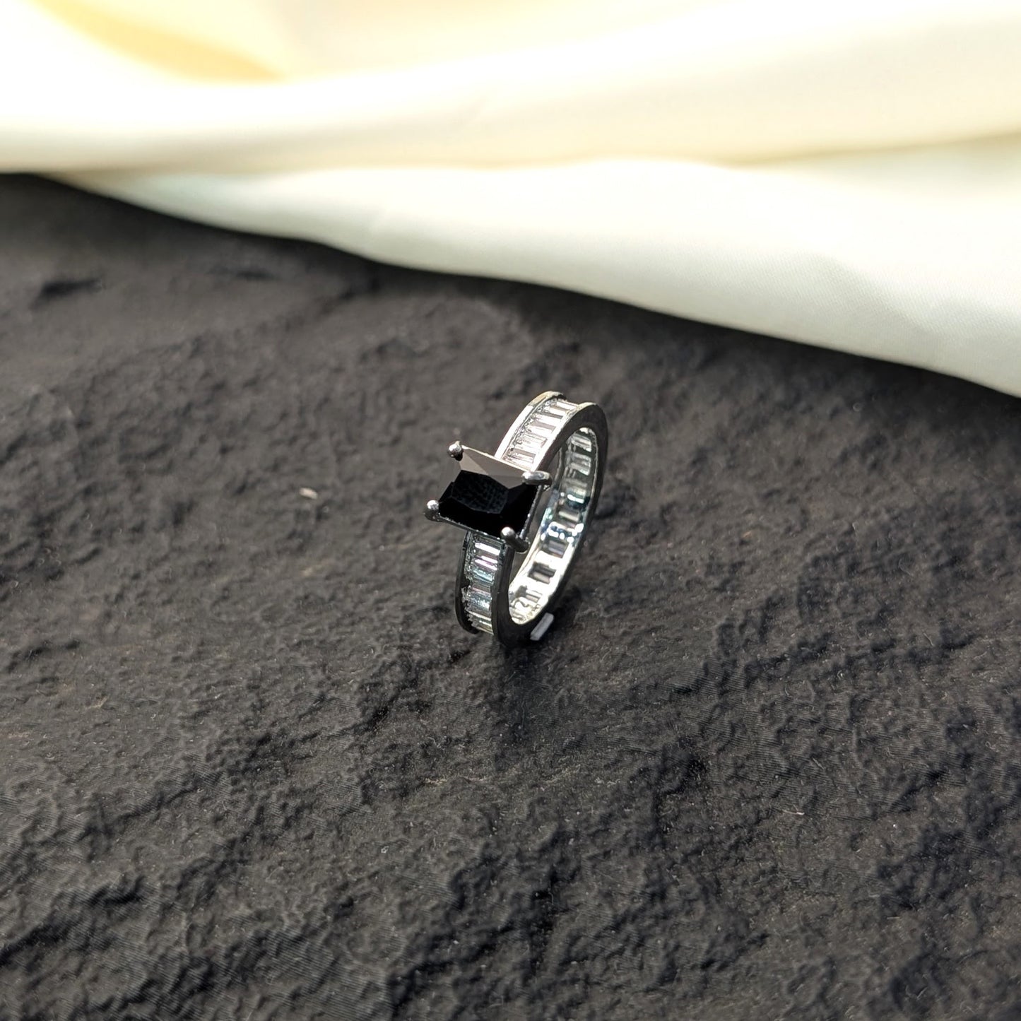 Sapphire Royale Zircon Ring