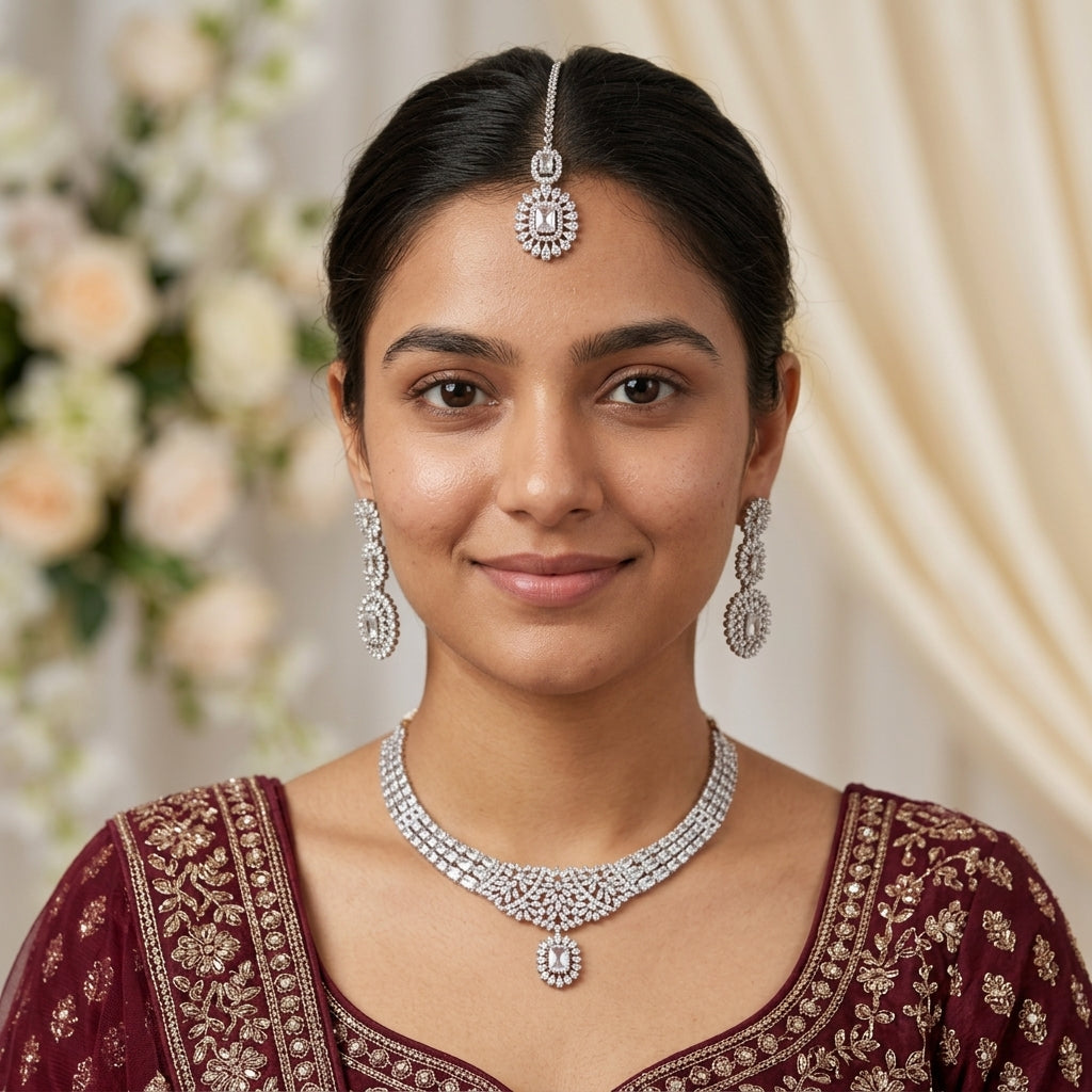 Isabella Zircon Necklace Set