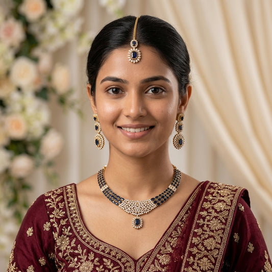 Ophelia Zircon Necklace Set